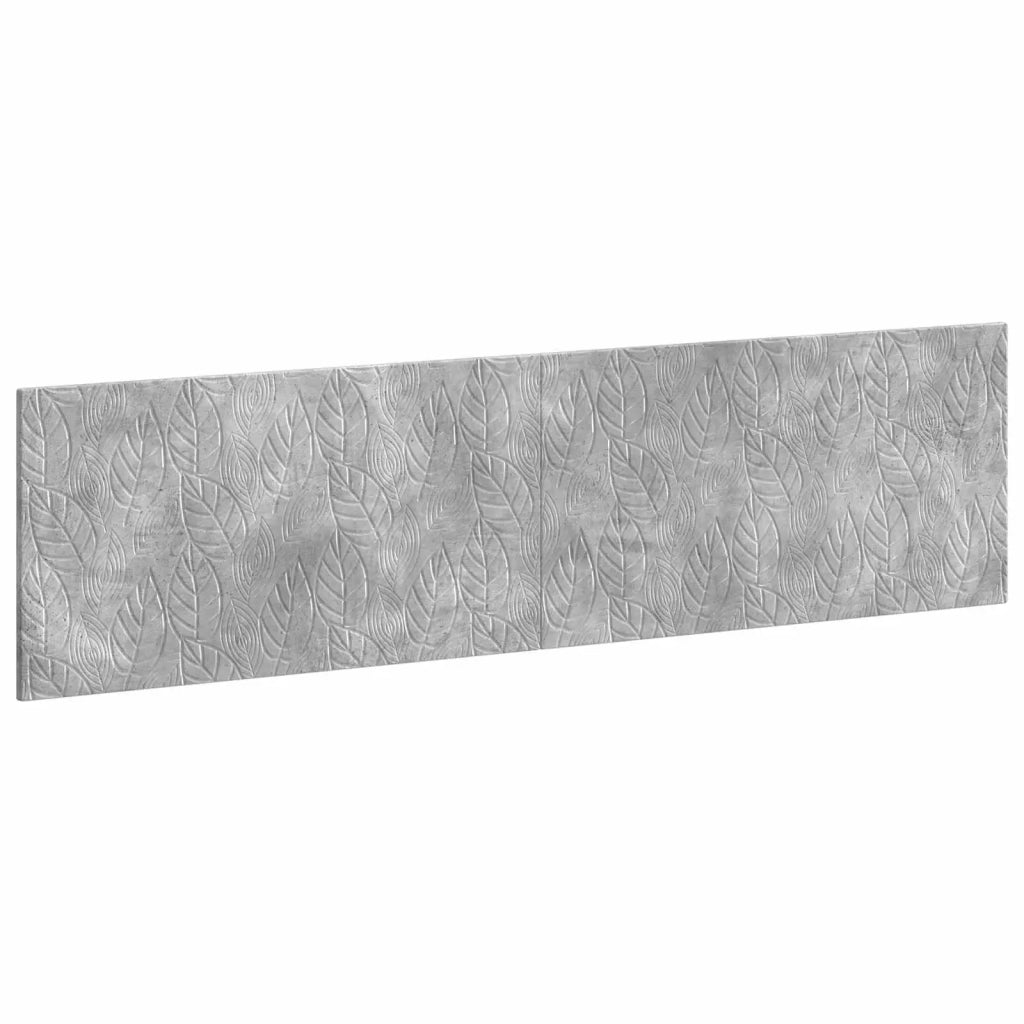 Testiera da Muro DELFT Grigio Cemento Legno ingegnerizzato 897148