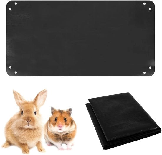 Sostegno impermeabile per animali 150 x 100 cm - Sostegno lavabile - Base riutilizzabile - Per animali domestici - Sostegno compattabile e pieghevole - Leggero e robusto - Cuscino per animali