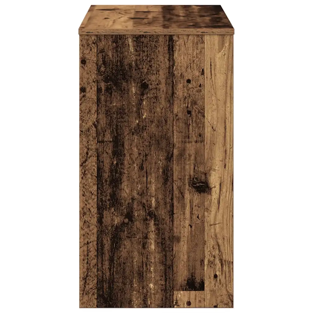 Scrivania-Scrivanie per ufficio e studio-Scrittoio Legno Antico 90x40x72 cm in Legno Multistrato