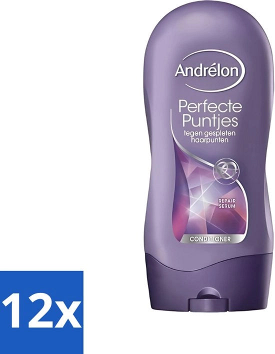 12 x Condizionatore per Capelli Rottri - 300 ml - Protezione e Rafforzamento per Capelli Rottri