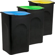 Contenitore per rifiuti 50 litri - 56 x 37 x 39 cm - Multicolore