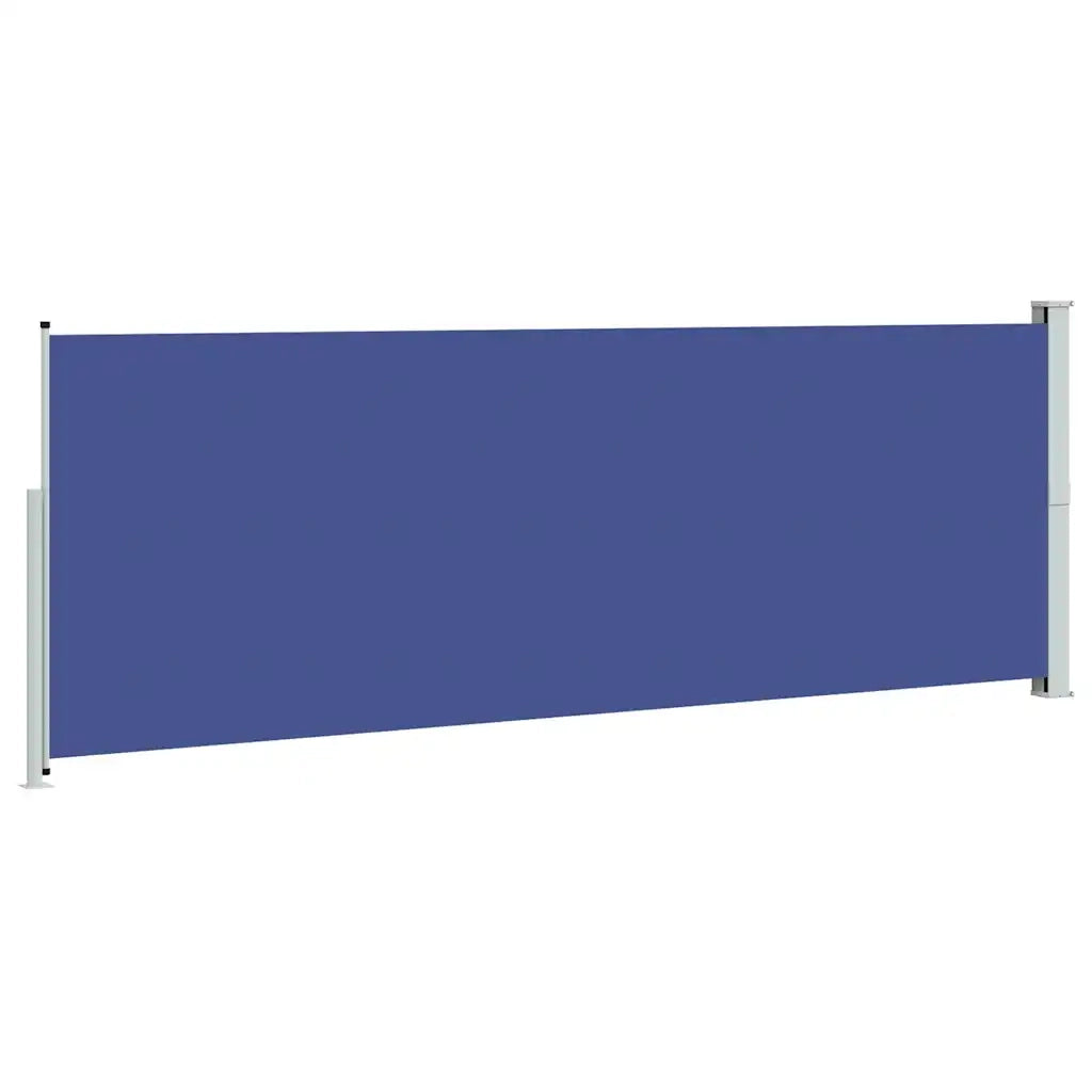 Tenda da Sole Laterale Retrattile 160 x 500 cm Blu 45462