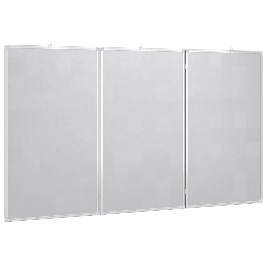Lavagna Magnetica Pieghevole 120x100x1,7 cm in Alluminio