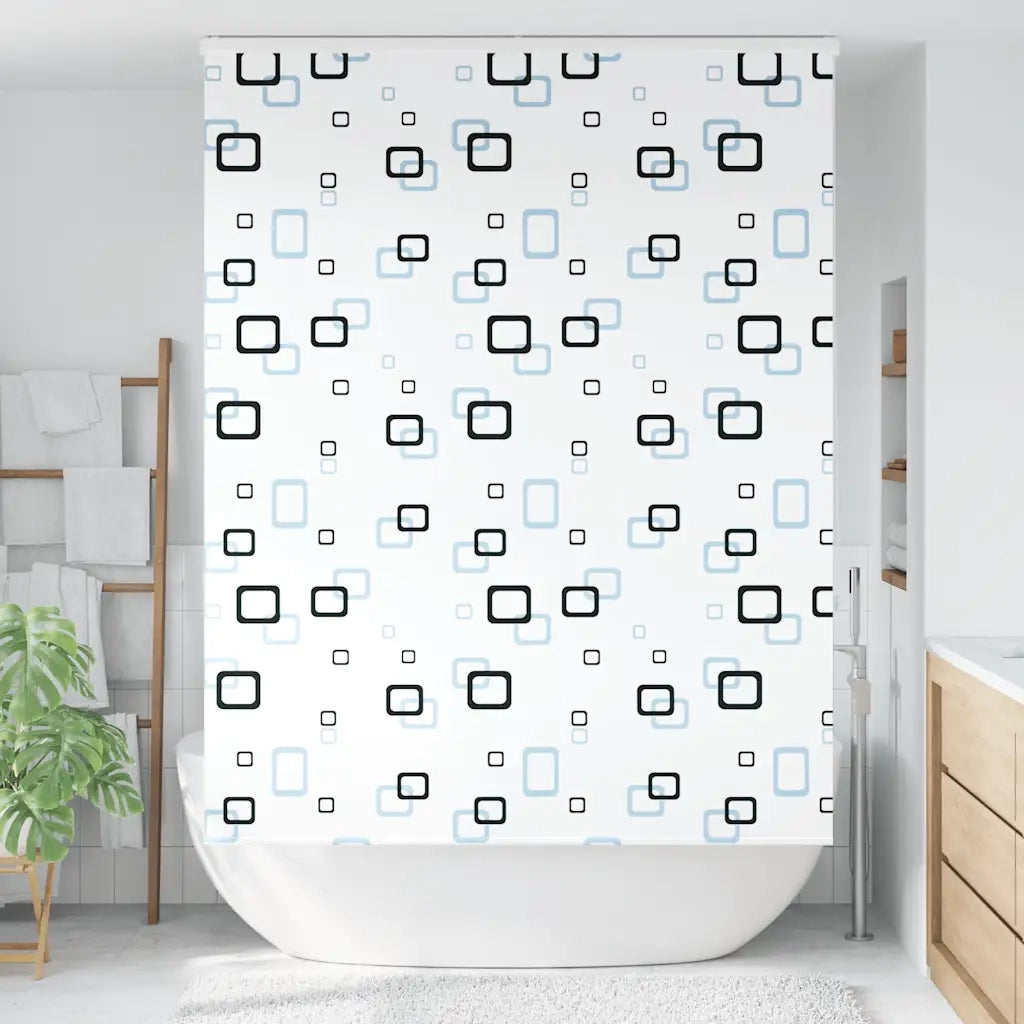 Tenda a rullo | Tenda avvolgibile Doccia Cassonetto 150x240 cm Larghezza Tessuto
