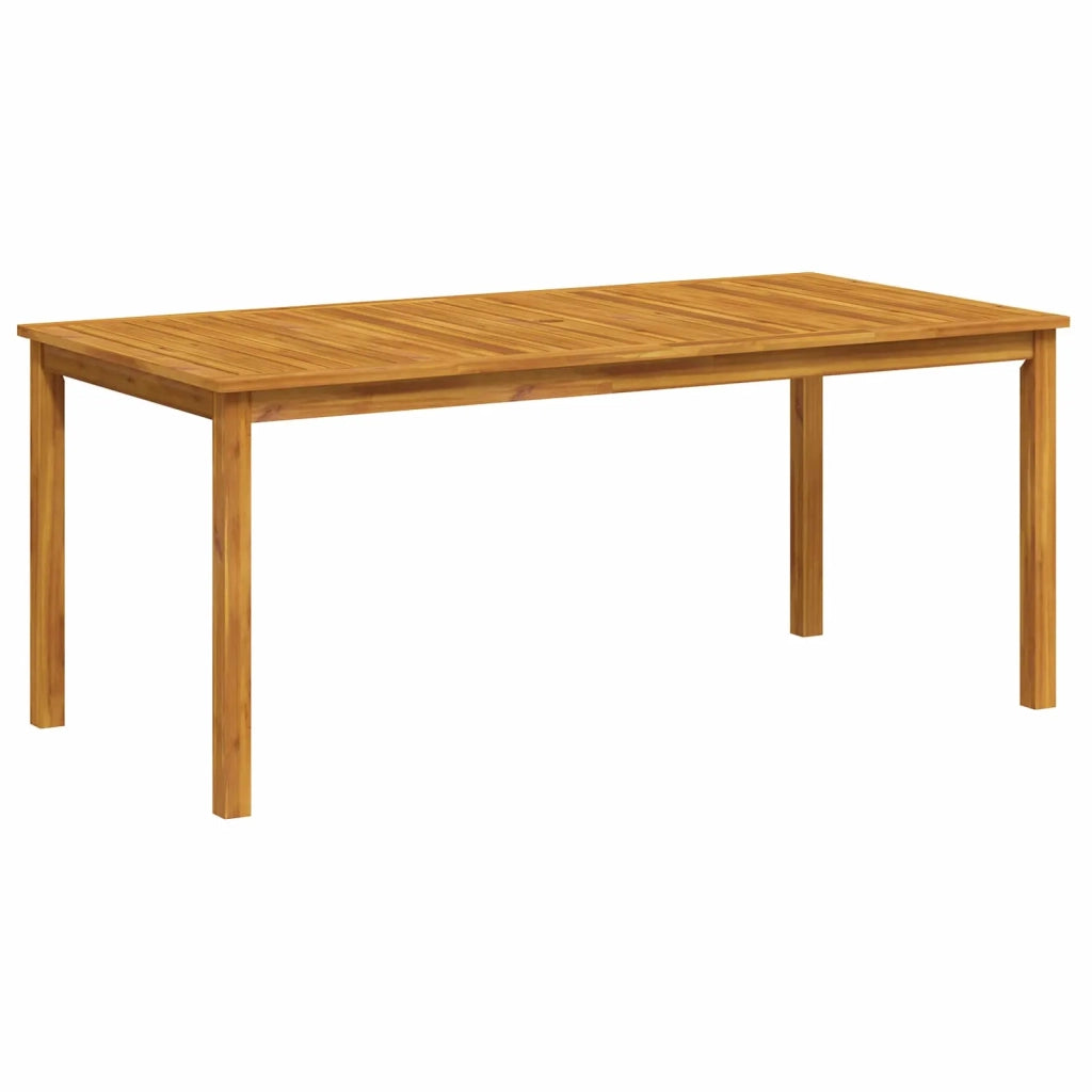 Set da pranzo da giardino da 9 pezzi 9 pz Naturale 3434629