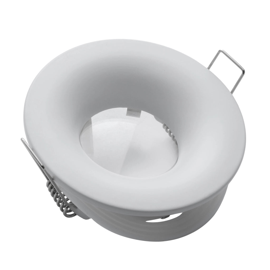Faretto lampada LED 6W GU5.3 12V incasso IP65 cromoterapia box doccia bagno turco sauna RGB 6000K TONDO