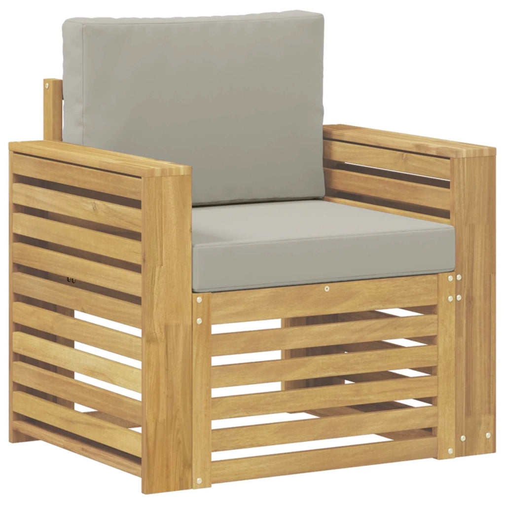 Set di divani da esterno-Sofa da giardino Poliestere Bianco 919189