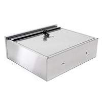 Cassetta postale singola V13 in acciaio inox 360 x 115 x 320 mm