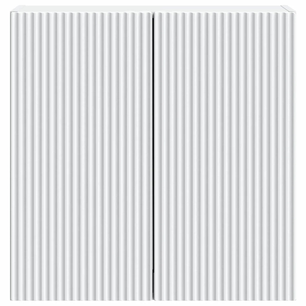 Mobiletto a muro Bianco 59 x 31 x 60 cm Legno ingegnerizzato 898405