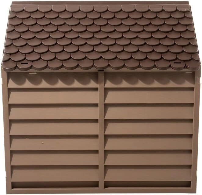 CUCCIA PER CANI CANE IN PVC MARRONE 78X84X60/80H