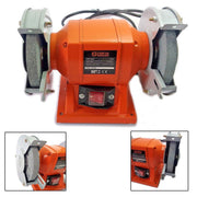 Trade Shop - Smerigliatrice Mola Da Banco 250w 2 Dischi 2 Pietre 125mm Professionale Hn-1206b -