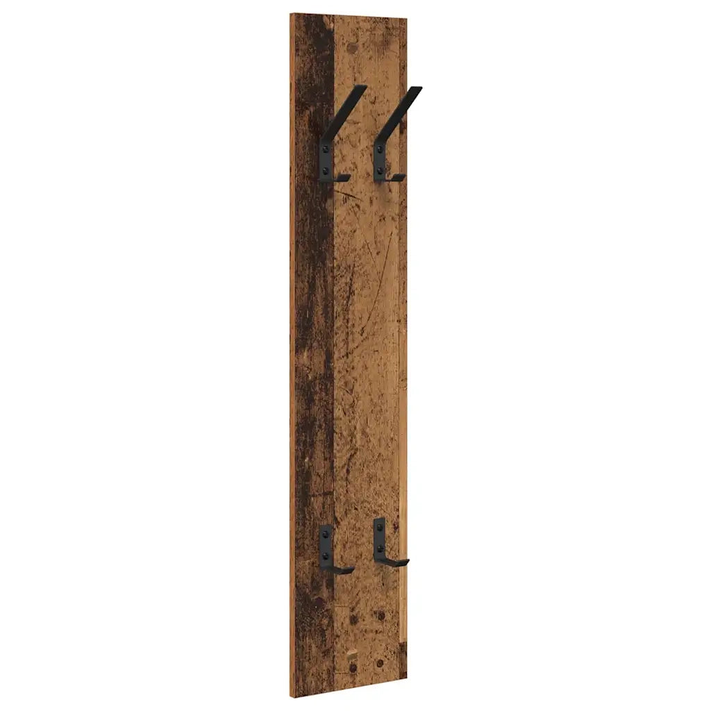 Appendiabiti a muro Legno vecchio 20 x 1,5 x 100 cm CFW9928723