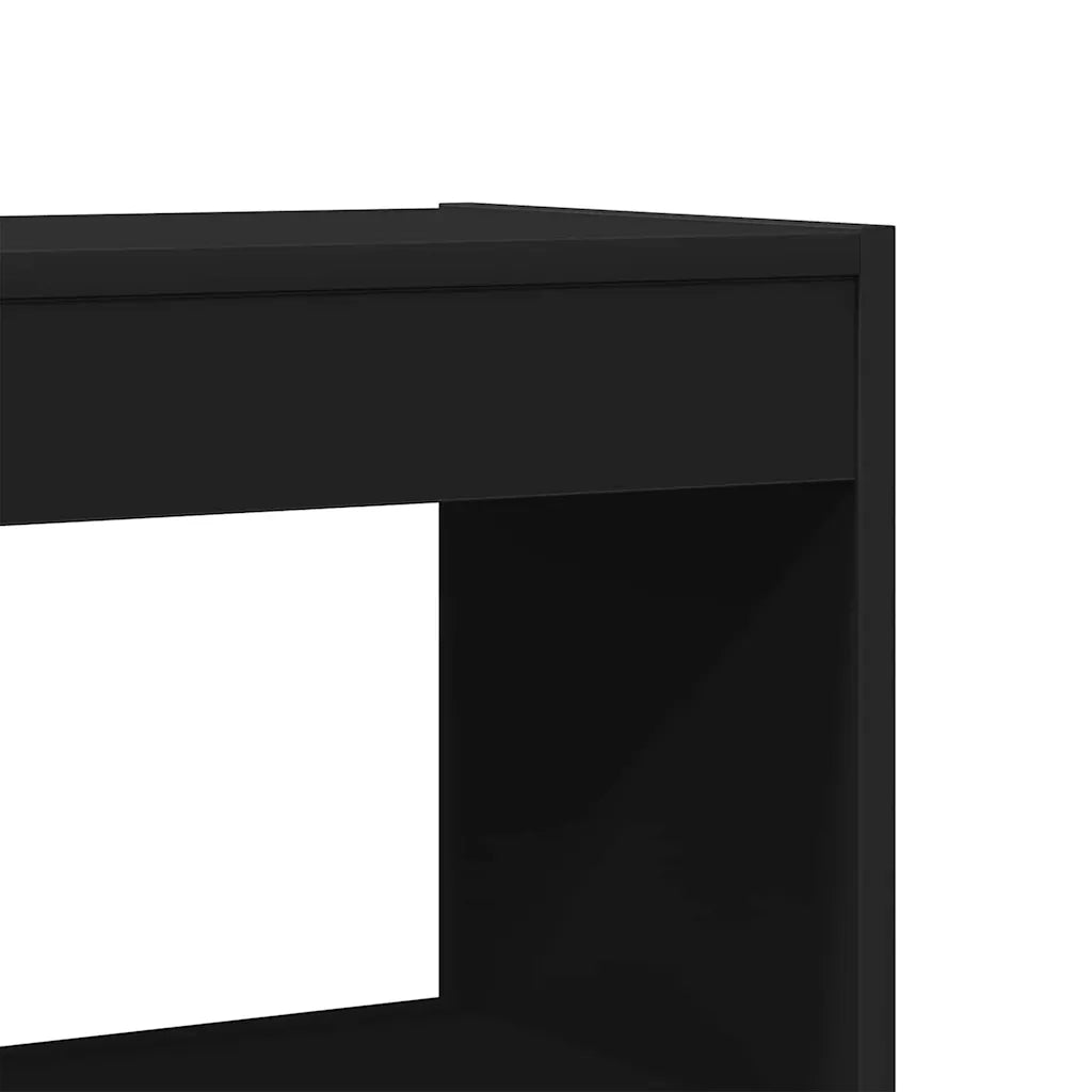 Armadio per Libri 6 livelli 100 x 30 x 198 cm Nero 3333925