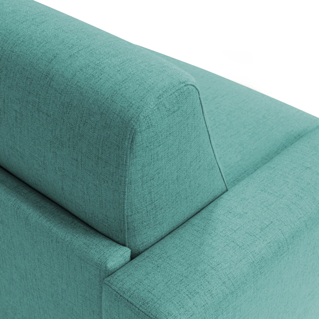 Nixon Divano letto c/mat. H 20 cm 200 cm (mat. 140x197) Verde Acqua