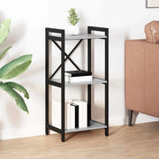 vidaXL Libreria Grigio sonoma 40 x 30 x 83 cm Legno multistrato