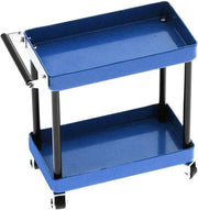 Carrello di lavoro mini con ruote - Pannelli di stoccaggio flessibili - Ideale per garage/area di lavoro - Formato compatto - Design robusto e duraturo - Carrello di stoccaggio per attrezzi