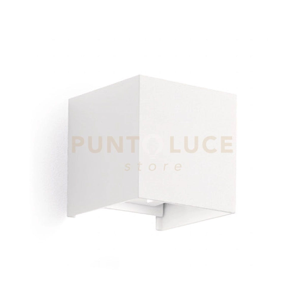 GES865C- APPLIQUE BIANCO A LED 2 LUCI BIEMISSIONE 3000K 1190LM 2X10W  IP54 12X12CM