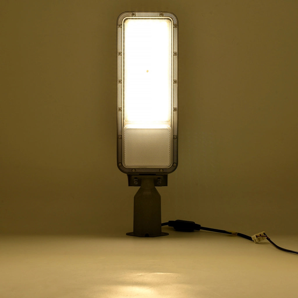 LAMPIONE STRADALE LED 100W GRIGIO LUCE NATURALE 4000K° - ILLUMINAZIONE PER ESTERNI IP65