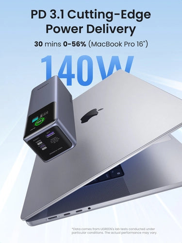 Ugreen 25000mAh 200W Fast Charging Powerbank Grigio