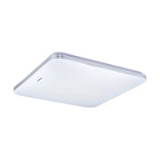 Plafoniera bagno LED quadrata bianca 28cm 20W 4000K