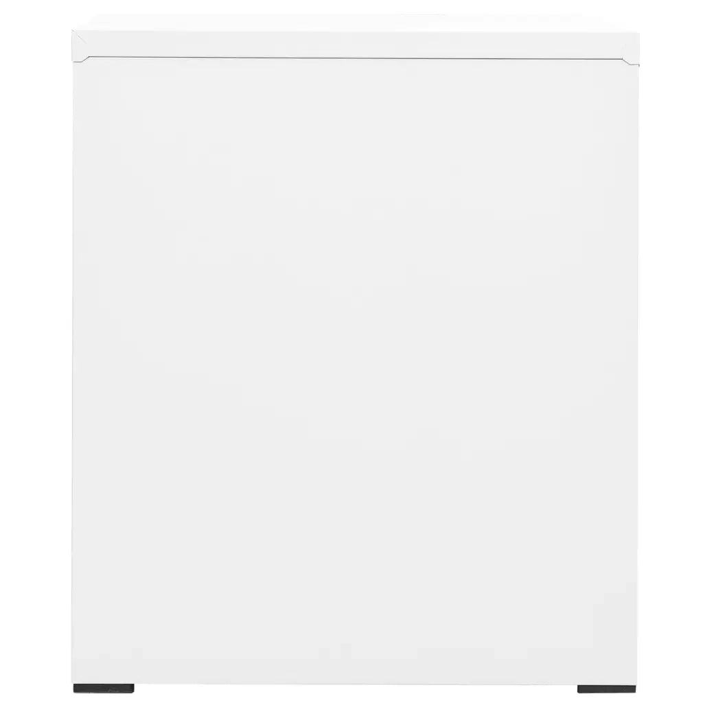 Schedario Bianco 46x62x72,5 cm in Acciaio 336270