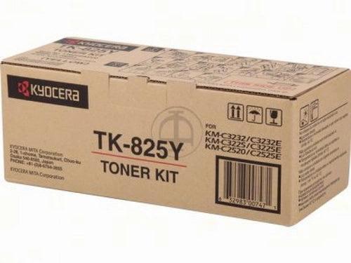 KYOCERA TK-825Y cartuccia toner 1 pz Originale Giallo