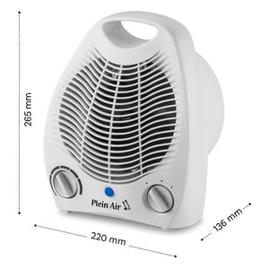 Kemper tv-ec termoventilatore elettrico 2000w compatto e sicuro