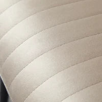 Set 2 Sedie da Cucina Imbottite con Gambe in Acciaio e Design Salvaspazio, 43x58x90 cm