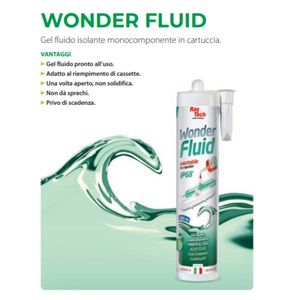 Gel isolante monocomponente isolamento elettrico cartuccia 280ml raytech ip68