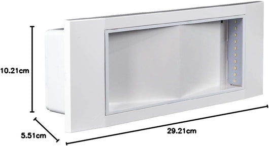 Stile in lampada di emergenza led incasso colore bianco 1499 11 watt 6h ip40