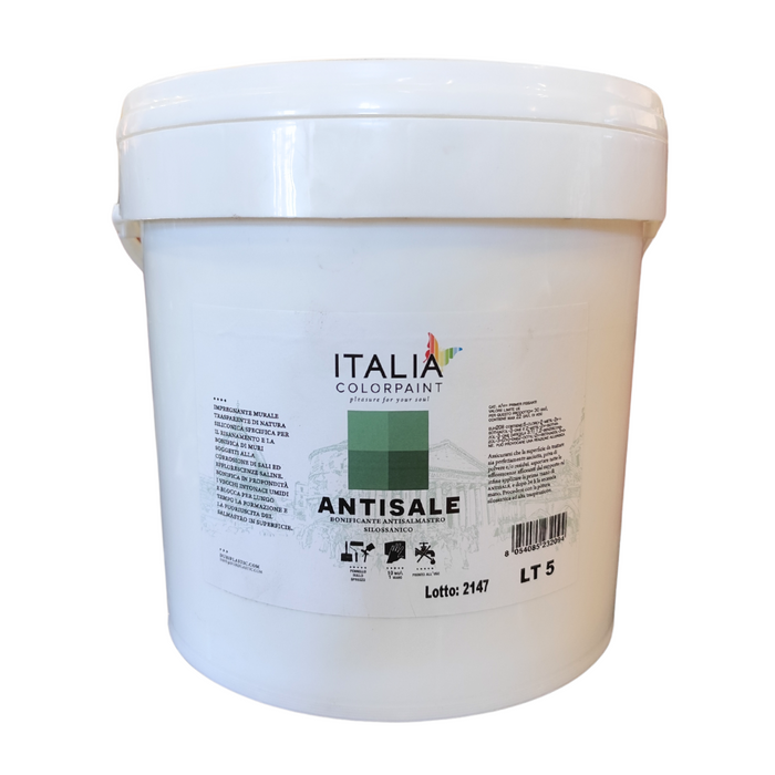 I pre trattamenti bonificanti antisale antisalmastro colore trasparente *** formato 5 lt, confezione 1