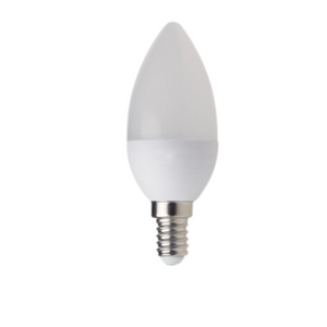 Kit lampadina a candela led optonica ac175-265v e14 c37 a led 8 watt *** temperatura colore lampada 6000k bianco fred...