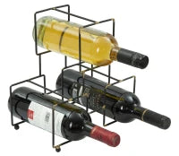 Porta Bottiglie 3 Posti Bright Cm 25X15X27