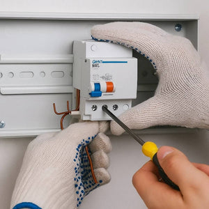 Blocco differenziale accoppiabile chint nb1l-40 3p 40a 30 ma tipo a