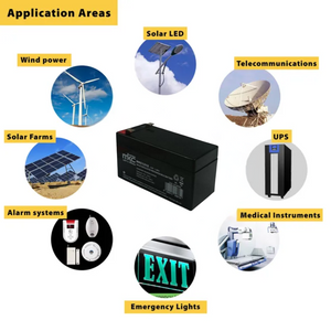 Batteria piombo 12 volt 1,3 ampere ricaricabile