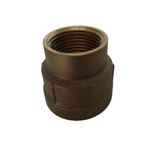 Raccorderia manicotto ridotto in ottone giallo alta qualità *** misura ridotto 3/4'f x 1/2'f, confezione 1