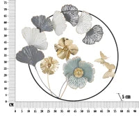 Pannello In Ferro Campur Round cm 78,5X5X74