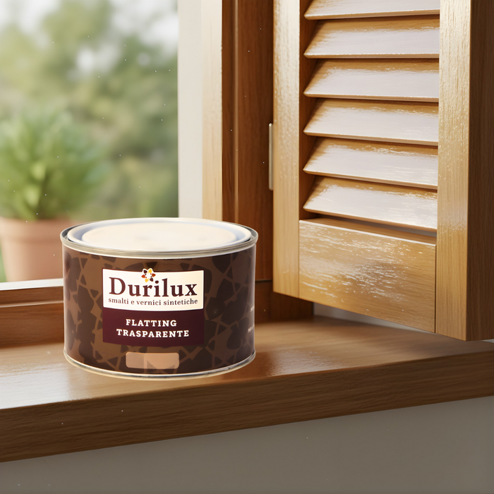 Durilux legnomare flatting vernice lucida per legno e imbarcazioni *** formato 0,375 l, confezione 1