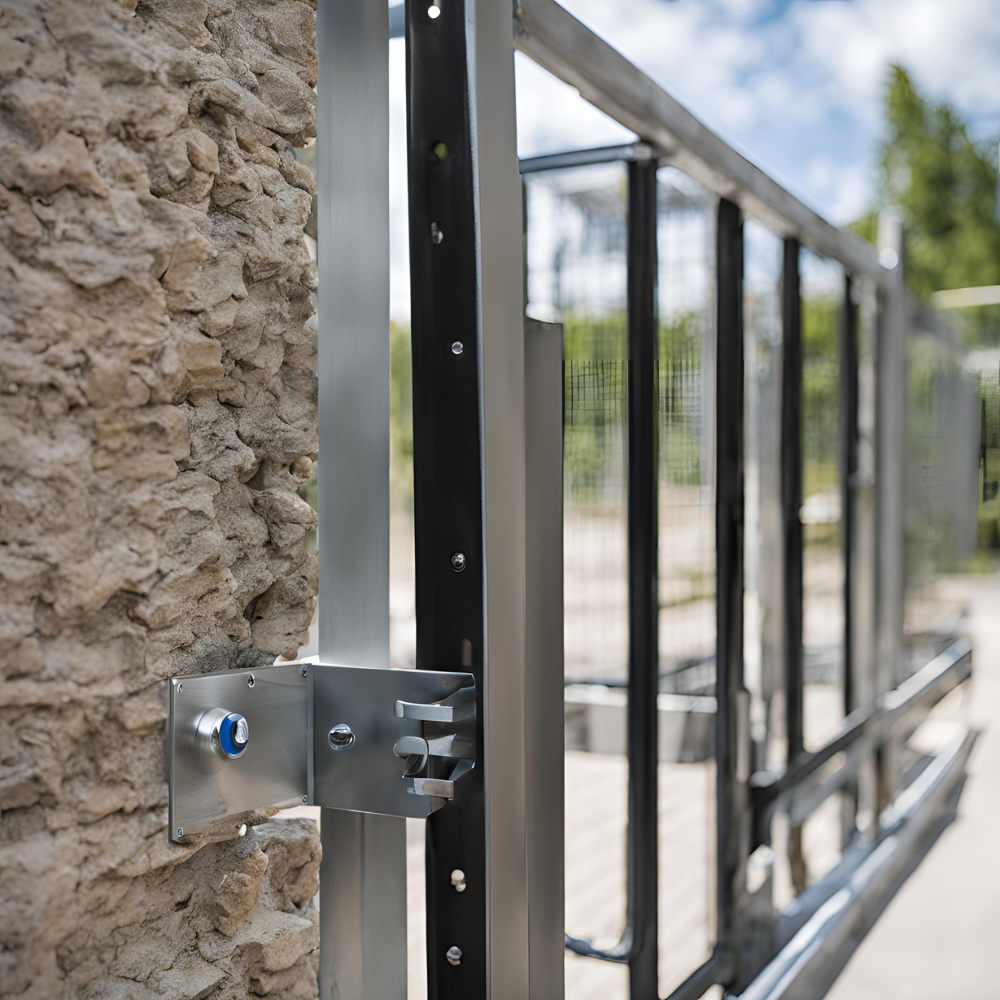 Genius ja146 cremagliera acciaio zincato 30x12 modulo 4 1 metro per cancello faac