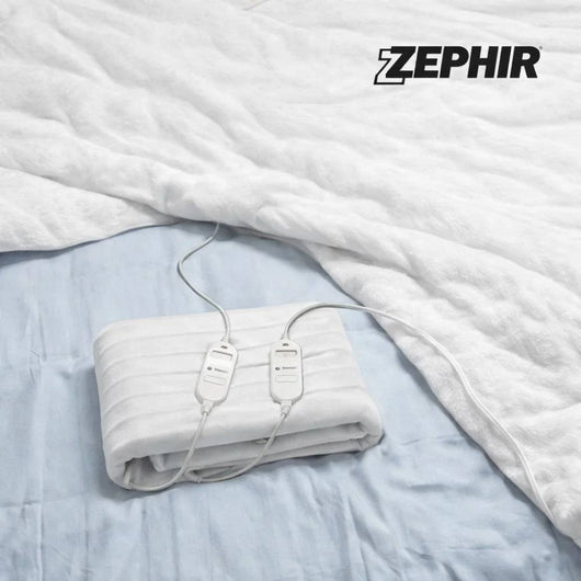 Zephir termocoperta elettrica in poliestere per riscaldamento letto *** numero posti 2 piazze, confezione 1