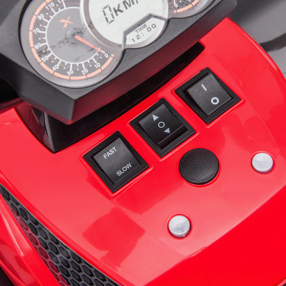 Quad Elettrico per Bambini Quad Medio Sport 12V-Rosso