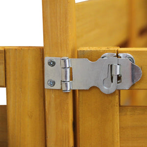 Doppio Copribidone della Spazzatura in Legno Robusto per Contenere 2 Bidoni 240L