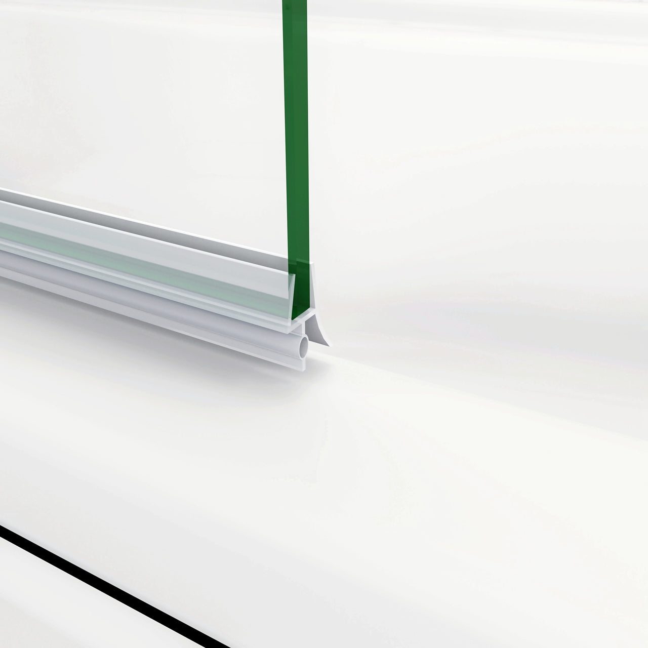 H.140 cm Parete Doccia Per Vasca con Lato Fisso 130x80 cm 3 Ante Movibili Pieghevoli a Libro in Vetro Temperato 6 mm Trasparente Anticalcare Telaio Cromo Lucido