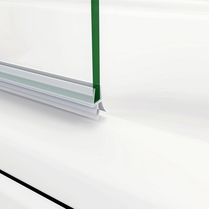 H.140 cm Parete Doccia Per Vasca con Lato Fisso 130x80 cm 3 Ante Movibili Pieghevoli a Libro in Vetro Temperato 6 mm Trasparente Anticalcare Telaio Cromo Lucido