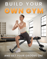 Panca pesi pieghevole, panca per allenamento inclinabile regolabile RATTANTREE, panca per esercizi multifunzionale 7 in 1,capacit¨¤ di carico di 300 kg