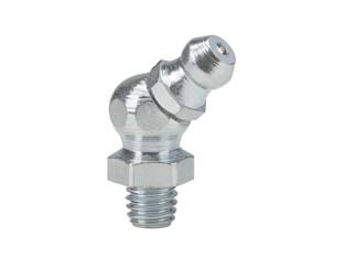 TESTINA PER INGRASSATORE CONICO H2-45  °- - M 6X1 - 10 pezzi PRESSOL