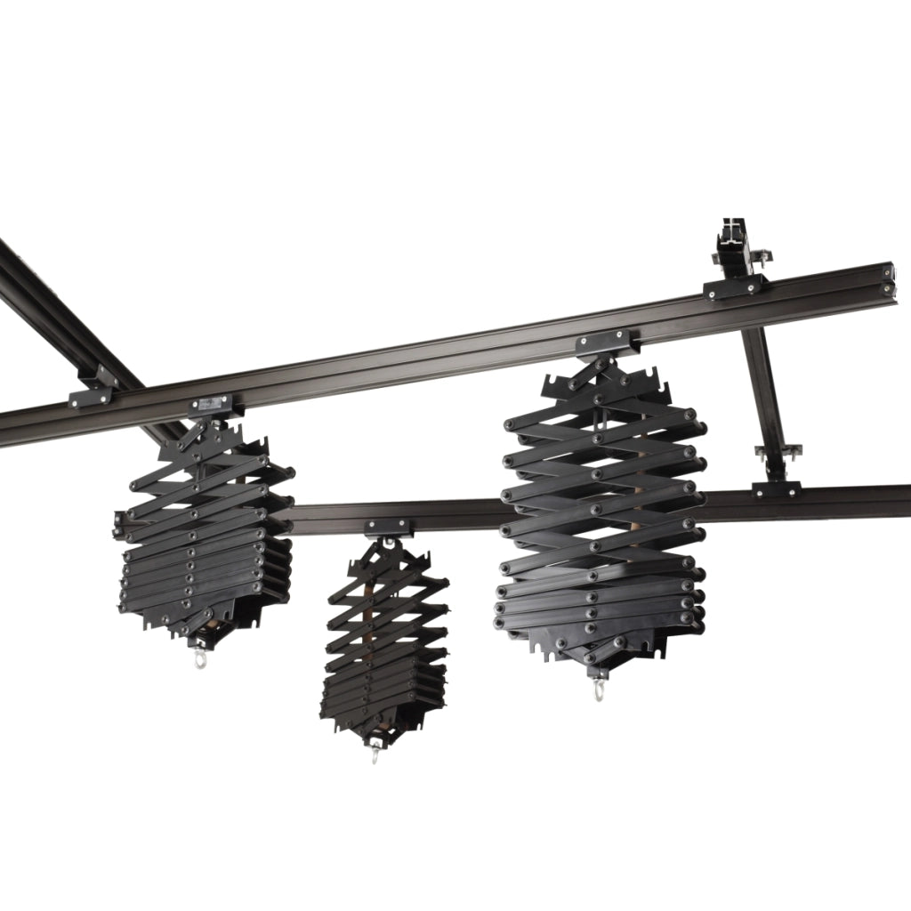 Walimex Sistema di guide a soffitto 4x3m, con 3 forbici