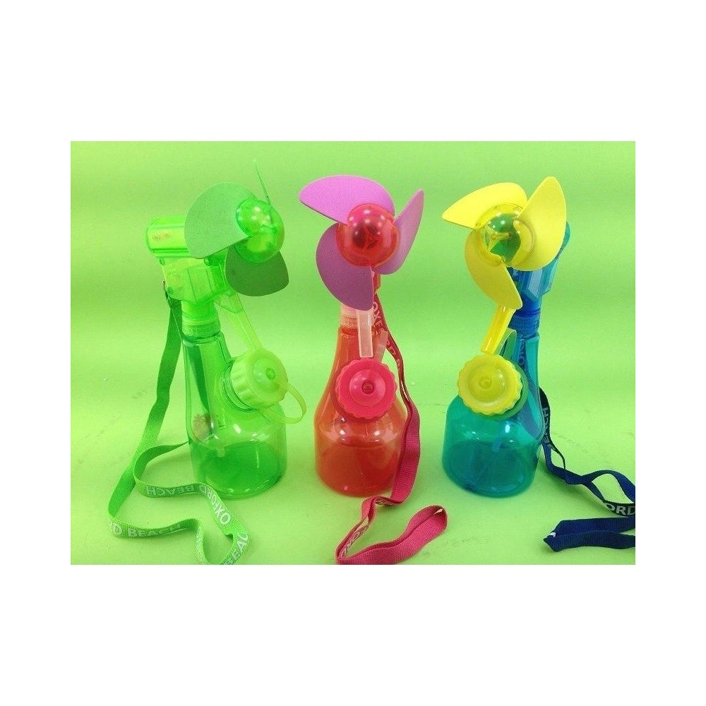 Trade Shop - Spruzzino Mare Con Ventilatore Nebulizzatore Acqua Spray Portatile Spiaggia -