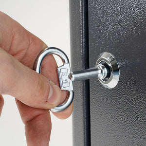 Cestino Gettacarte Posacenere 30x27x98 cm in Metallo Antracite