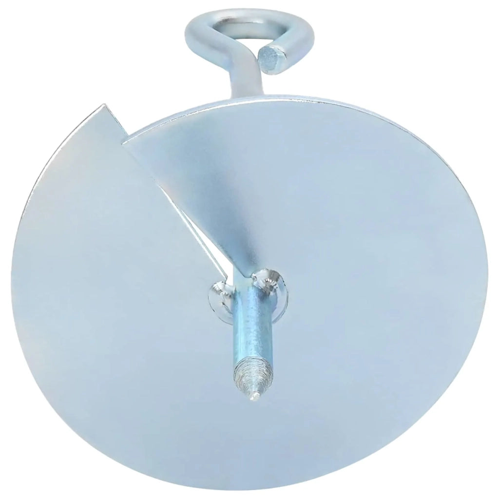 Ancora per Terra 4 pz Argento ?10 x 30 cm Metallo Galvanizzato CFW9334128